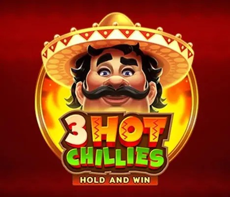 3 Hot Chillies online game logo by 3 Oaks Gaming on malinacasinopt.pt
