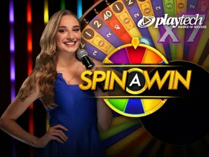 Spin a Win slot visual from Playtech available on malinacasinopt.pt